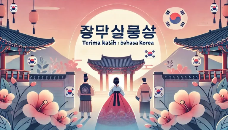 Cara Berterima Kasih Dalam Bahasa Korea